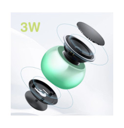 Moxie Mini Enceinte Sans-fil Bluetooth Autonomie 3h Design Ultra-compact Vert