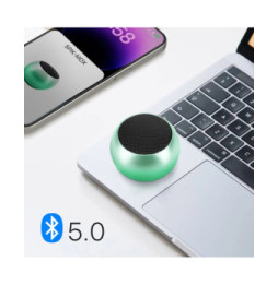 Moxie Mini Enceinte Sans-fil Bluetooth Autonomie 3h Design Ultra-compact Vert