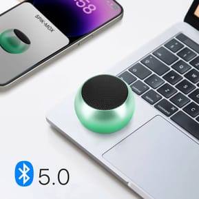 Moxie Mini Enceinte Sans-fil Bluetooth Autonomie 3h Design Ultra-compact Vert — image 5