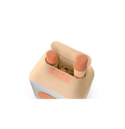 BIGBEN PARTYBTKMP - Enceinte Karaoke avec 2 micros sans fil PARTYBTKMP