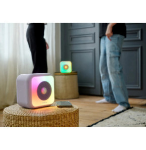 BIGBEN PARTYBTKMP - Enceinte Karaoke avec 2 micros sans fil PARTYBTKMP