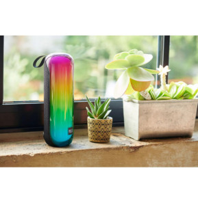 BIGBEN PARTYBTTUBEBK - Enceinte lumineuse sans fil 180° – PARTYBTTUBEBK