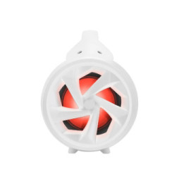 PARTY Enceinte Sans Fil Lumineuse Modèle Party Bluetooth 5.0 50W avec Poignée Blanc