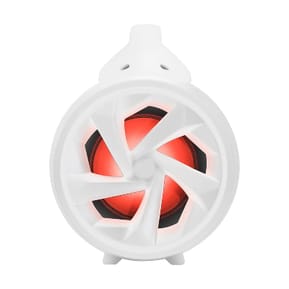 PARTY Enceinte Sans Fil Lumineuse Modèle Party Bluetooth 5.0 50W avec Poignée Blanc — image 3