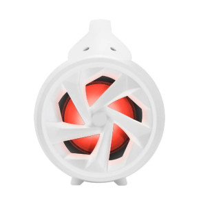 PARTY Enceinte Sans Fil Lumineuse Modèle Party Bluetooth 5.0 50W avec Poignée Blanc