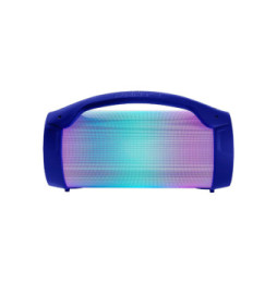 PARTY Enceinte Sans Fil Lumineuse Modèle Party Bluetooth 5.0 50W avec Poignée Bleu