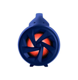 PARTY Enceinte Sans Fil Lumineuse Modèle Party Bluetooth 5.0 50W avec Poignée Bleu