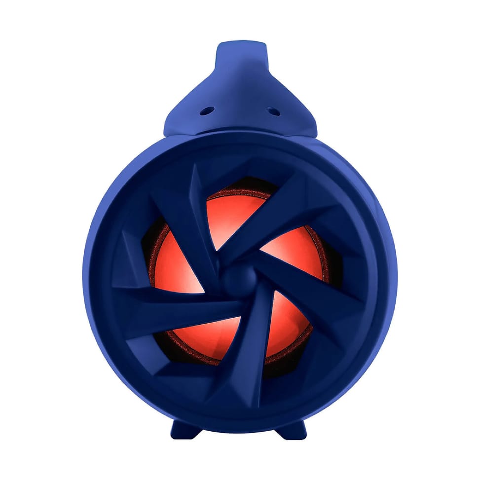 PARTY Enceinte Sans Fil Lumineuse Modèle Party Bluetooth 5.0 50W avec Poignée Bleu — image 3