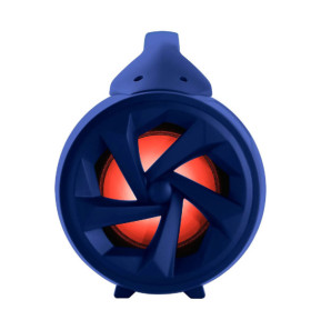 PARTY Enceinte Sans Fil Lumineuse Modèle Party Bluetooth 5.0 50W avec Poignée Bleu