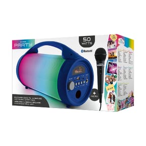 PARTY Enceinte Sans Fil Lumineuse Modèle Party Bluetooth 5.0 50W avec Poignée Bleu — image 5