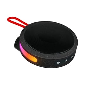 PARTY Enceinte Sans Fil Lumineuse Modèle Party Nano Bluetooth 5.0 IPX5 15W Noir