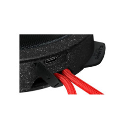 PARTY Enceinte Sans Fil Lumineuse Modèle Party Nano Bluetooth 5.0 IPX5 15W Noir