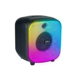 PARTY Enceinte Sans Fil Modèle Party Cube Bluetooth 5.3 avec Effets Lumineux TWS 200W Noir