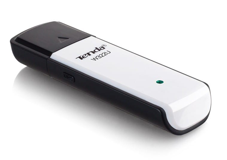 Adaptateur USB Wi-Fi Tenda Wireless N150 High Power 150 Mbps avec antenne détachable