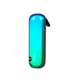 PARTY Enceinte Sans Fil Modèle Party Tube Bluetooth 5.3 avec Effets Lumineux 30W Vert