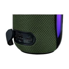 PARTY Enceinte Sans Fil Modèle Party Tube Bluetooth 5.3 avec Effets Lumineux 30W Vert — image 3