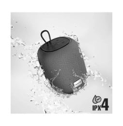 Swissten Enceinte Bluetooth 5.2 Puissance 15W Imperméable IPX4 New Sound-X Noir