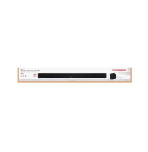 THOMSON Barre de Son Sans Fil Modèle SB250BT avec Caisson de Basses 200W Noir