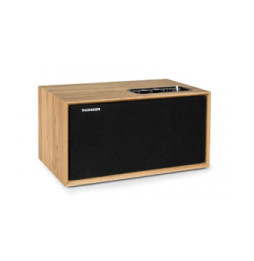 Thomson WS502 - Enceinte Bluetooth résidentielle - Bluetooth 5.0 - 100W - Façade amovible - Bois