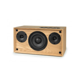 Thomson WS502 - Enceinte Bluetooth résidentielle - Bluetooth 5.0 - 100W - Façade amovible - Bois