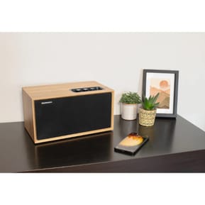 Thomson WS502 - Enceinte Bluetooth résidentielle - Bluetooth 5.0 - 100W - Façade amovible - Bois — image 4