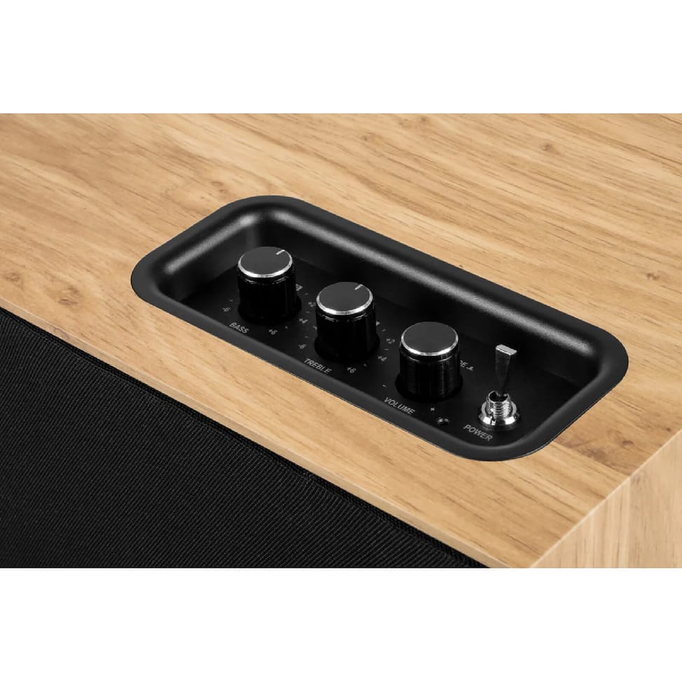 Thomson WS502 - Enceinte Bluetooth résidentielle - Bluetooth 5.0 - 100W - Façade amovible - Bois — image 5