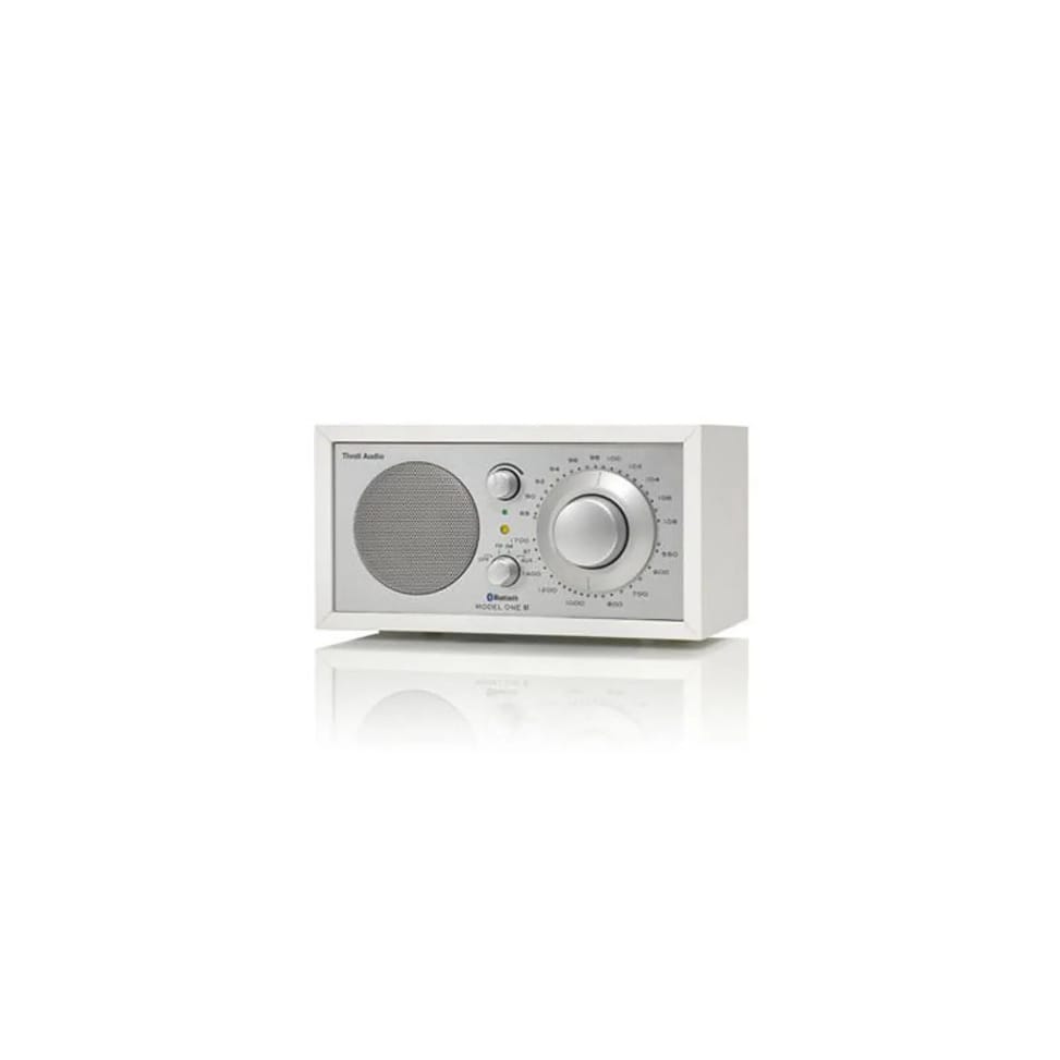 Tivoli Audio Enceinte Audio Bluetooth/Radio AM/FM/AUX Modèle One BT en Bois Blanc — image 3