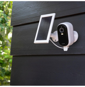 Arlo Essential 2K Outdoor + paneau solaire - Blanc (x 3)