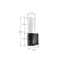Avidsen - Spot light Caméra extérieure avec éclairage intelligent