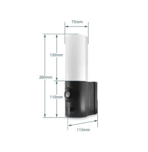 Avidsen - Spot light Caméra extérieure avec éclairage intelligent