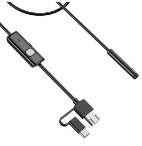 Avizar Endoscope Étanche IP67 Caméra Multi Ports USB-C Micro USB USB Longueur 10m
