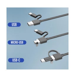 Avizar Endoscope Étanche IP67 Caméra Multi Ports USB-C Micro USB USB Longueur 10m