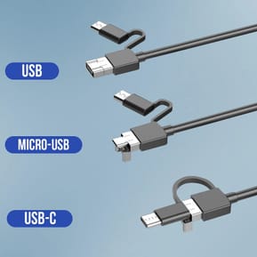 Avizar Endoscope Étanche IP67 Caméra Multi Ports USB-C Micro USB USB Longueur 10m — image 4