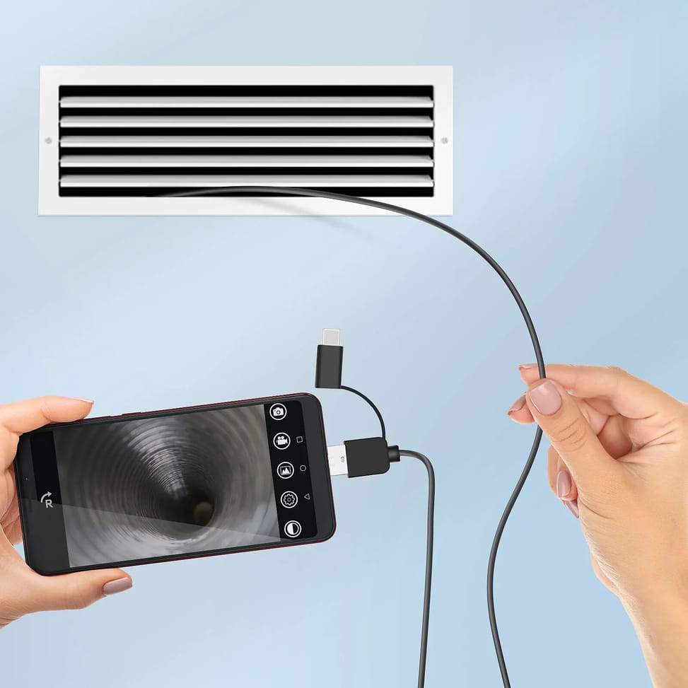 Avizar Endoscope Étanche IP67 Caméra Multi Ports USB-C Micro USB USB Longueur 10m — image 5