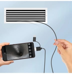 Avizar Endoscope Étanche IP67 Caméra Multi Ports USB-C Micro USB USB Longueur 10m