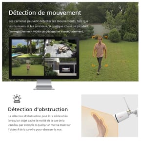 Foscam - Caméra IP 3MP pour kit de vidéosurveillance FI9911W — image 4