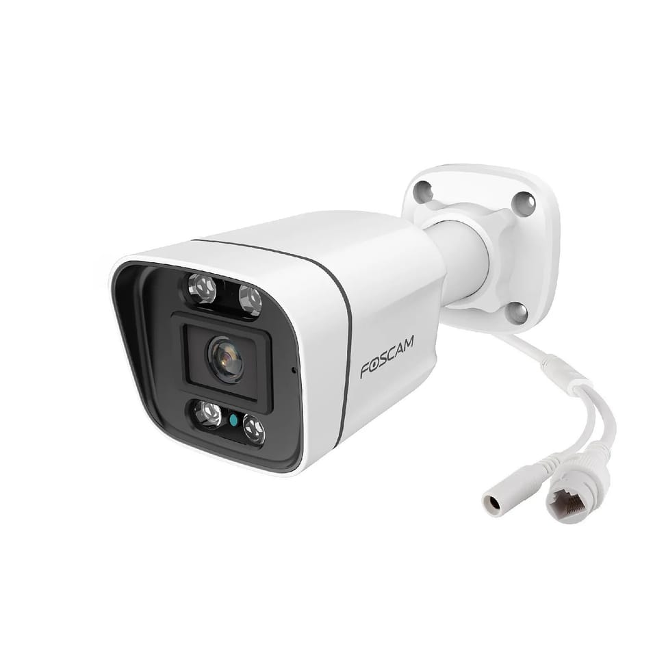 Foscam - Caméra IP extérieure avec 4 spots - V4EC Blanc — image 2