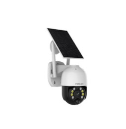 Foscam - Caméra IP Wi-Fi dôme motorisée 4MP sur batterie et panneau solaire B4
