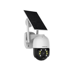 Foscam - Caméra IP Wi-Fi dôme motorisée 4MP sur batterie et panneau solaire B4 — image 3