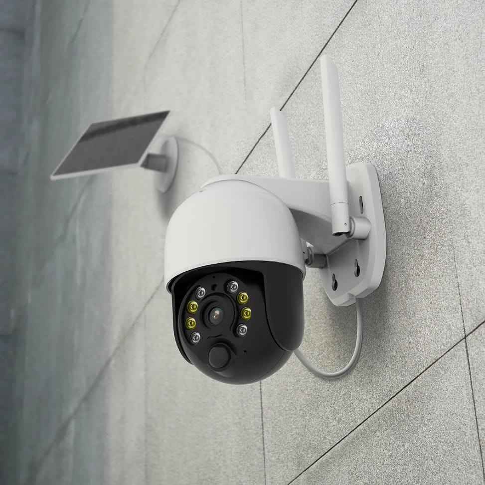 Foscam - Caméra IP Wi-Fi dôme motorisée 4MP sur batterie et panneau solaire B4 — image 4