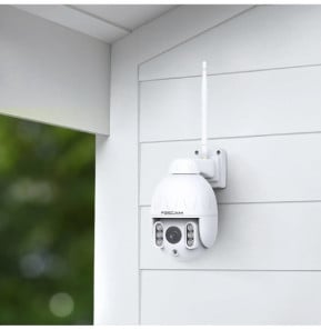 Foscam - Caméra IP Wi-Fi dôme PTZ 2MP - SD2