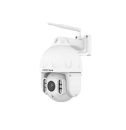 Foscam - Caméra IP Wi-Fi dôme PTZ 8MP - SD8P Blanc
