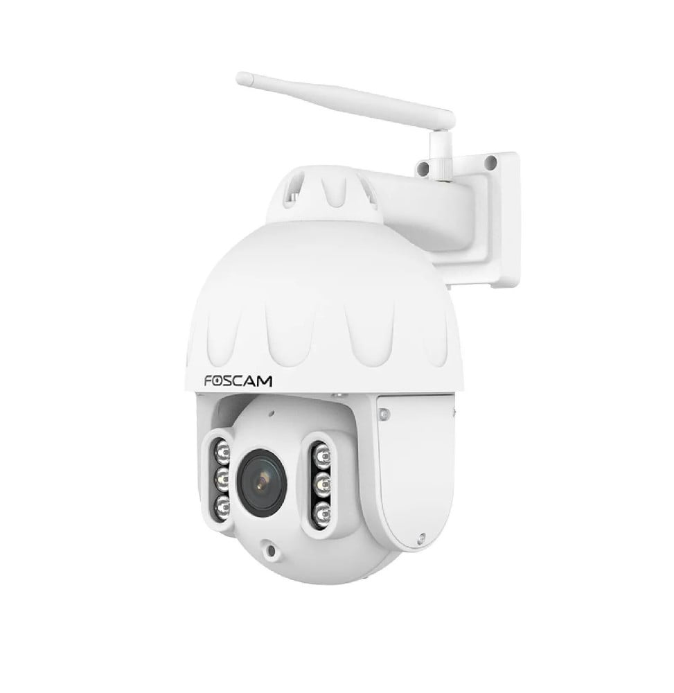 Foscam - Caméra IP Wi-Fi dôme PTZ 8MP - SD8P Blanc