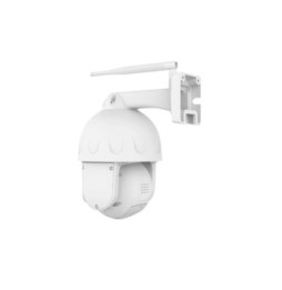 Foscam - Caméra IP Wi-Fi dôme PTZ 8MP - SD8P Blanc