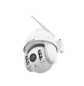 Foscam - Caméra IP Wi-Fi dôme PTZ 8MP - SD8P Blanc