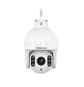 Foscam - Caméra IP Wi-Fi dôme PTZ 8MP - SD8P Blanc