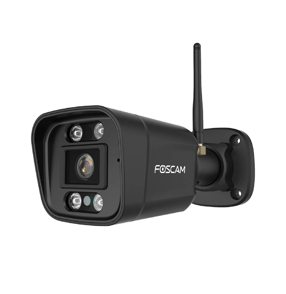 Foscam - Caméra Wifi extérieur avec spots et sirène - V5P Noir