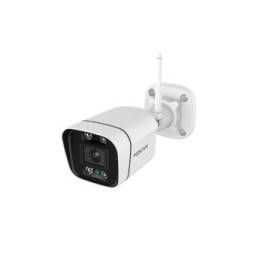 Foscam - Caméra Wifi extérieur avec spots et sirène - V8P Blanc