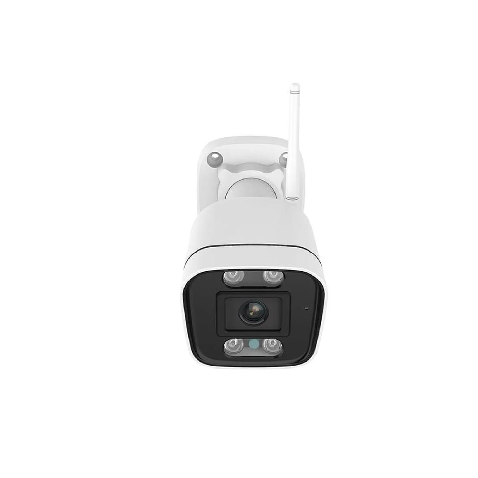 Foscam - Caméra Wifi extérieur avec spots et sirène - V8P Blanc — image 3