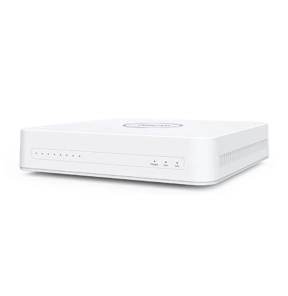 Foscam - FN8108H - Enregistreur numérique Full HD NVR 8 voies - blanc